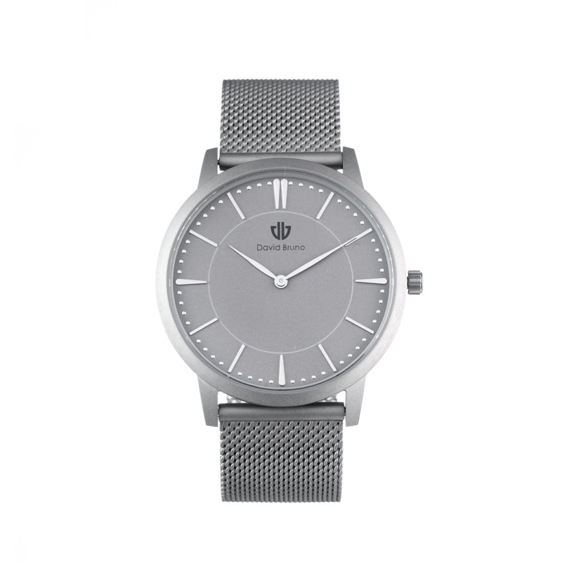 Classic Silver Sand Mesh Watch